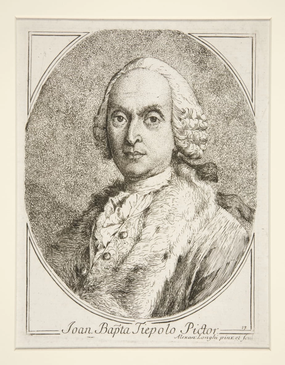 Ritratto di Giambattista Tiepolo - Yale University Art Gallery
